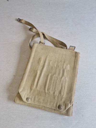 Original engelsk webbing korttaske - ww2