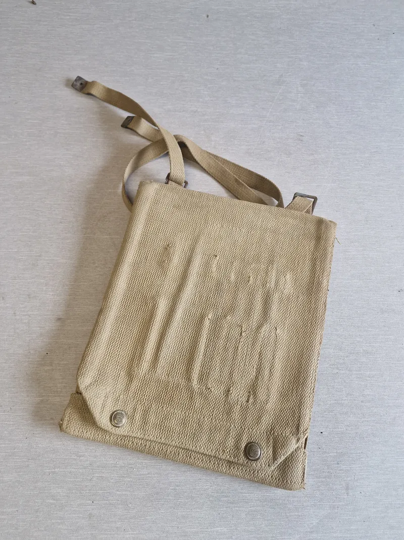 Original engelsk webbing korttaske - ww2