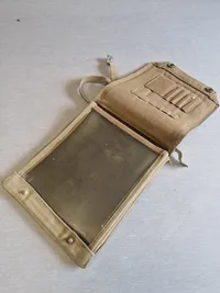 Original engelsk webbing korttaske - ww2