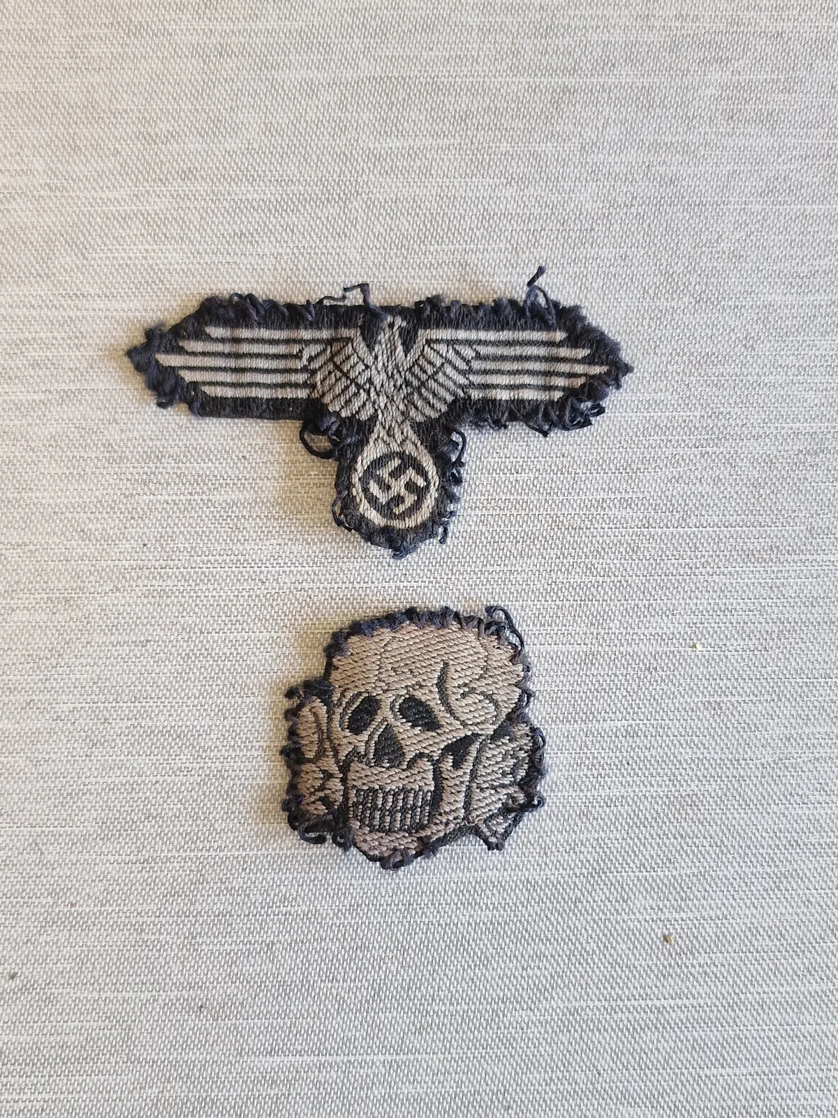 Tysk sæt Waffen SS - tidlig Postwar