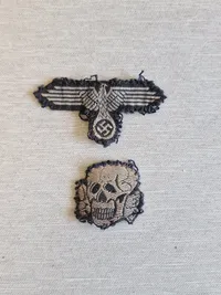 Tysk sæt Waffen SS - tidlig Postwar