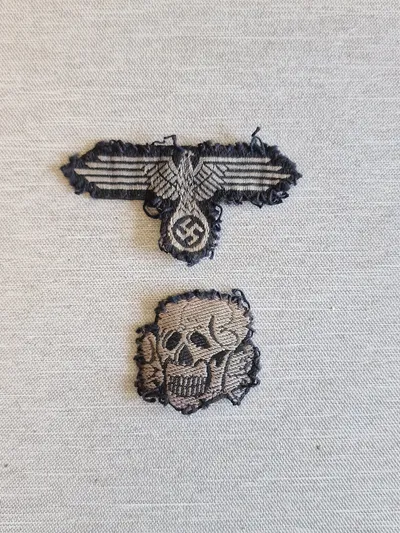 Tysk sæt Waffen SS - tidlig Postwar