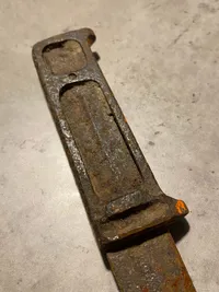 Original dansk M/1923 befalingsmandskniv - jordfund