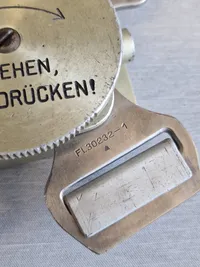Sjælden original tysk “Quick Release” fra tysk faldskærm  - ww2 - Faldskærmsjæger / Pilot