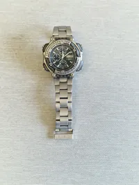 Originalt Qasio Titanium ur - Nyt batteri