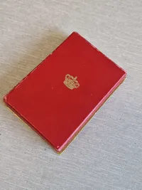 Original Kong Christian X fortjeneste medalje Hæren af sølv med æske
