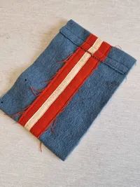 Originalt armbind fra den danske modstandsbevægelse - Type 1