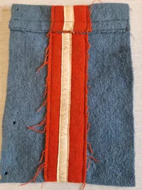 Originalt armbind fra den danske modstandsbevægelse - Type 1