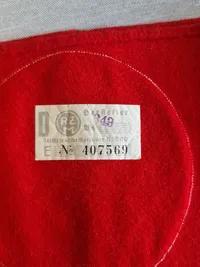 Originalt tysk parti armbind SS/SA  - complet med RZM label inden i - Velfremstillet tekstbook