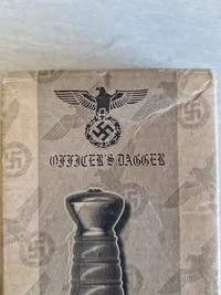 Tysk røde kors daggert - Postwar