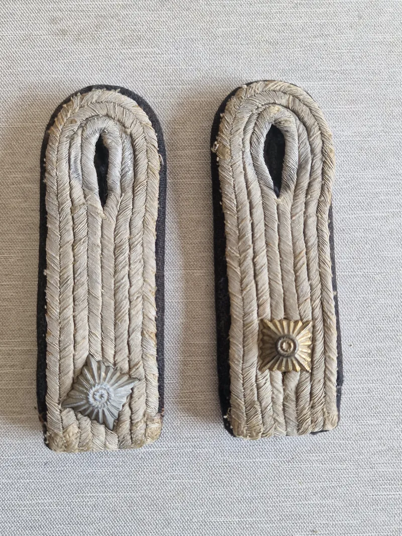 Originalt sæt tyske officers skulderstropper Pioner - ww2