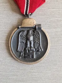 Original østfront medalje