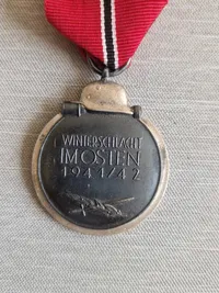 Original østfront medalje
