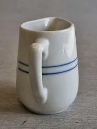 Original flødekande fra Café Fyrtaarnet