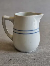 Original flødekande fra Café Fyrtaarnet