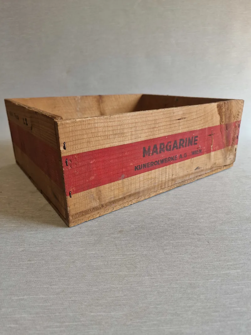 Original tysk margarine kasse - ww2 - 1940 Dateret