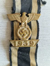 Original tysk Wiederholungspange - ww2