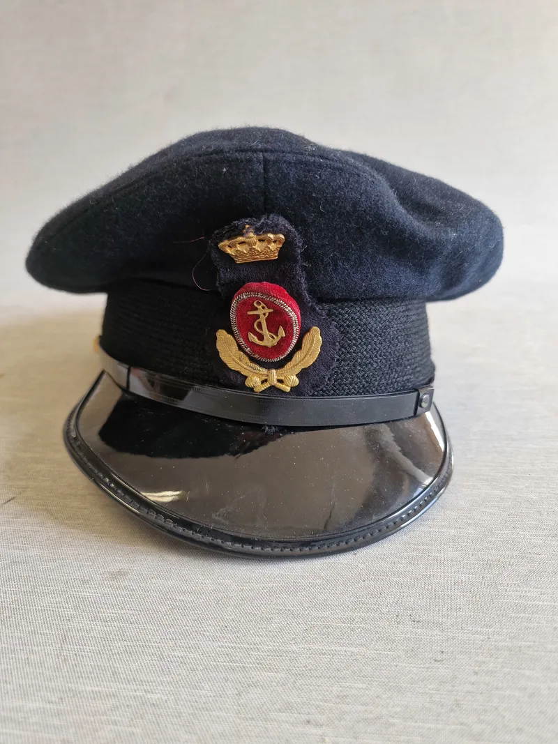 Original dansk marine kasket Sergent