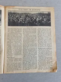 Originalt eksemplar af Time - fra befrielsen