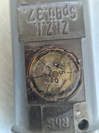 Zt.Zf SpBu 37 Extra rare German time fuse - ww2