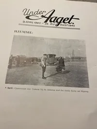 Originalt illegalt blad - WWII