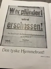 Originalt illegalt blad - WWII