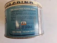 Original amerikansk kaffe bøtte