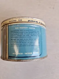 Original amerikansk kaffe bøtte