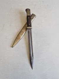 Original tysk K98 bajonet Nummerens