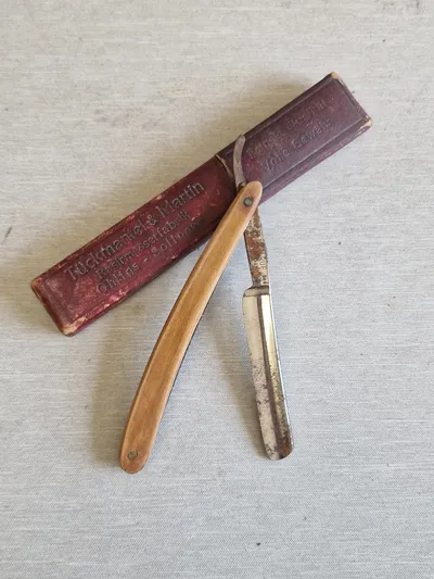 Original tysk Ragekniv med æske - 40érne