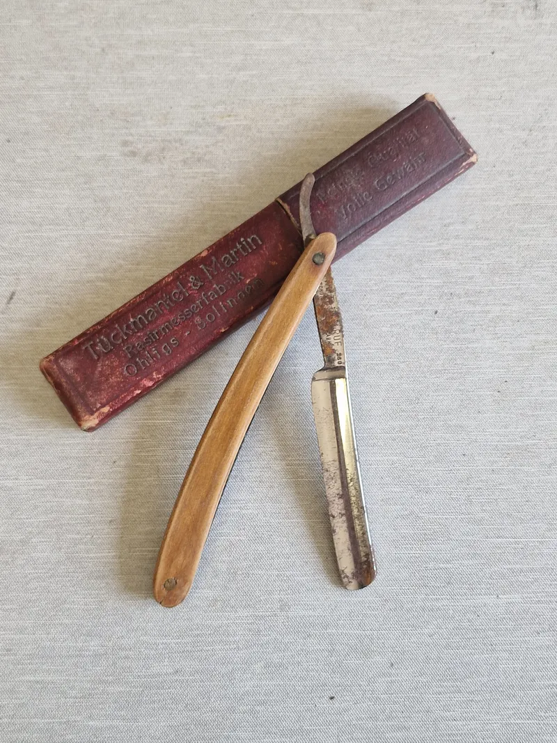 Original tysk Ragekniv med æske - 40érne