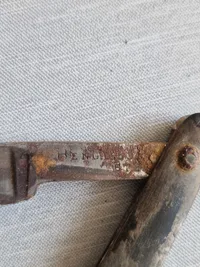 Original tysk Ragekniv med æske - 40érne