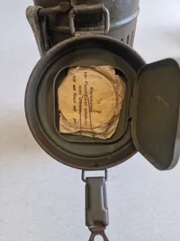 Original tysk gasmaske - ww2 - Loftfund fra dk