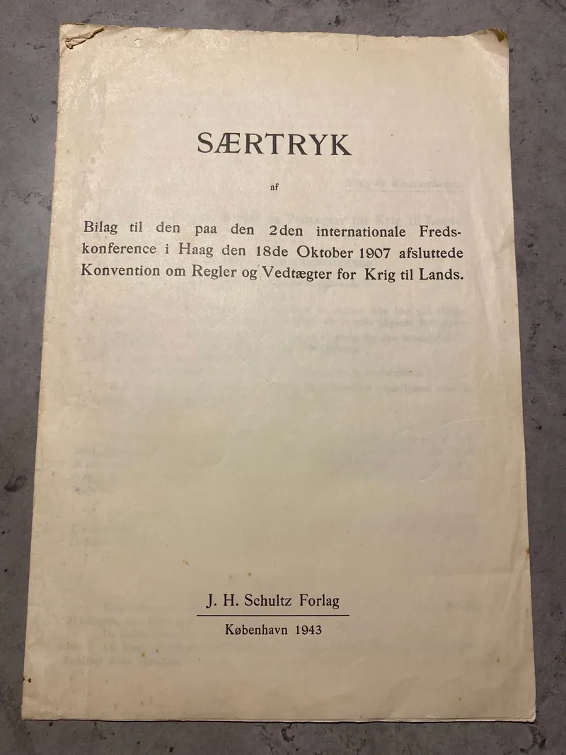 Originalt illegalt blad - WWII