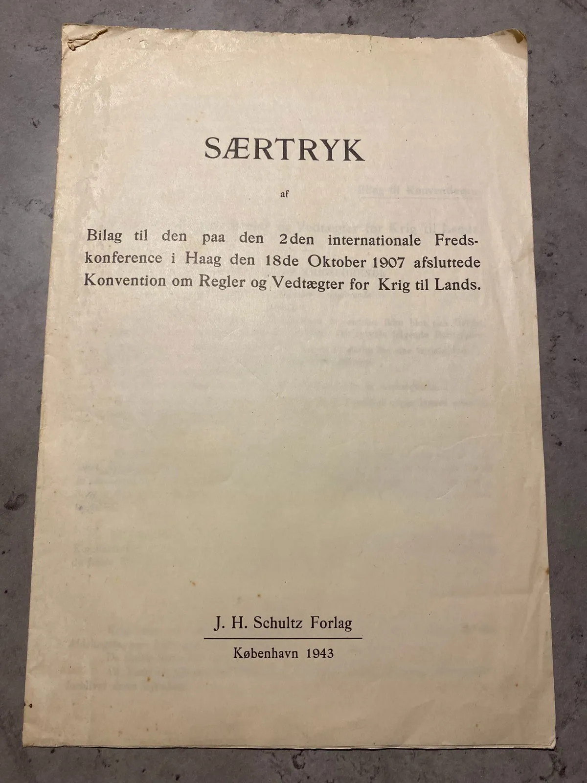 Originalt illegalt blad - WWII