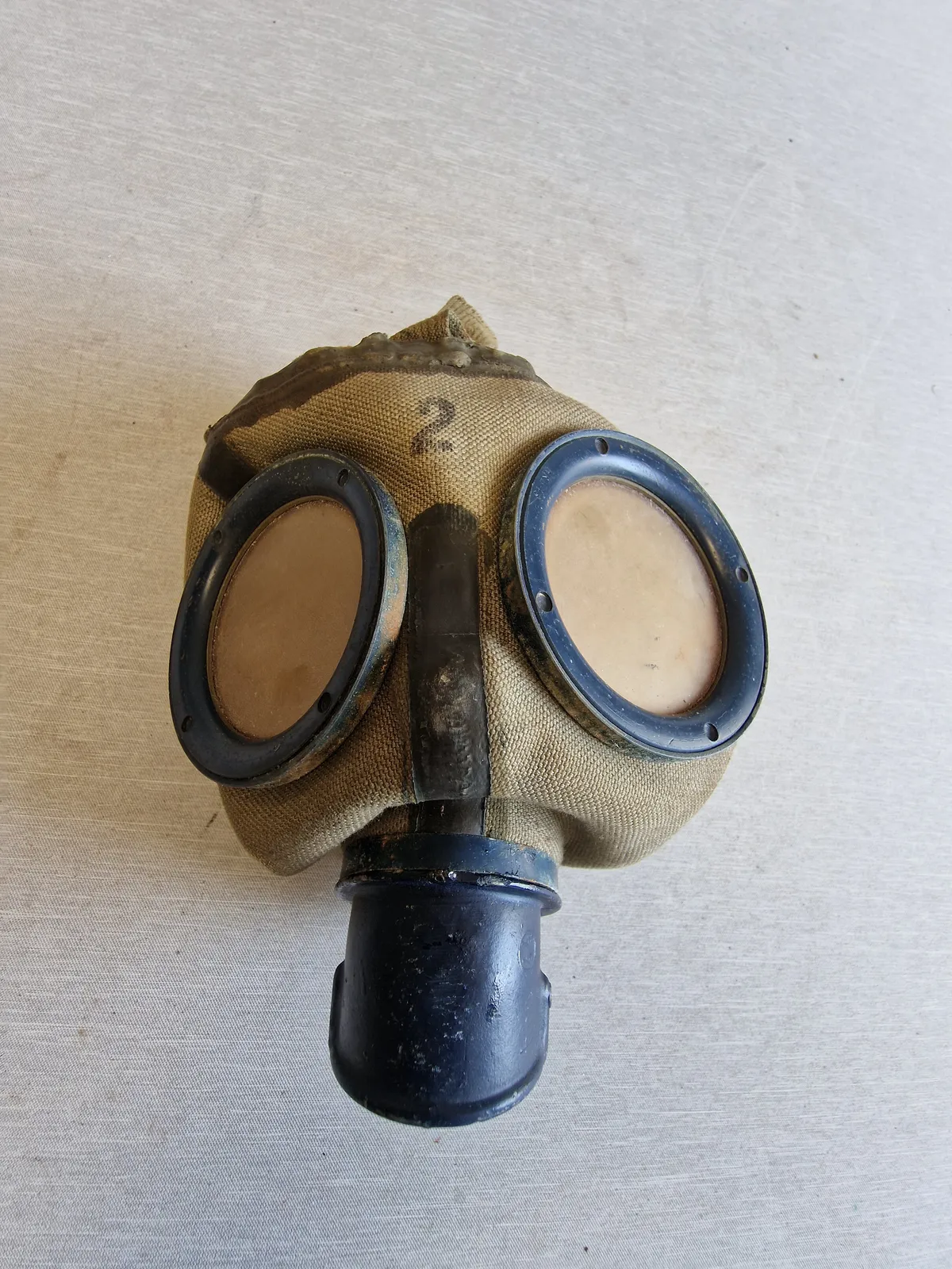 Original tysk ww2 gasmaske