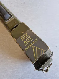 Original M/72 panserværnsraket - affyret og kan derfor ikke skyde