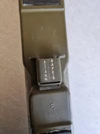 Original M/72 panserværnsraket - affyret og kan derfor ikke skyde