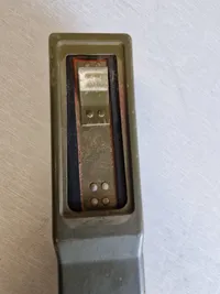 Original M/72 panserværnsraket - affyret og kan derfor ikke skyde