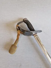 Original dansk M/50 officers sabel, med hylster, velholdt