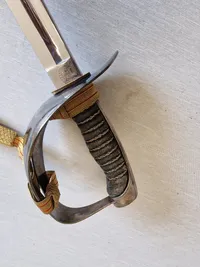 Original dansk M/50 officers sabel, med hylster, velholdt