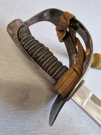 Original dansk M/50 officers sabel, med hylster, velholdt