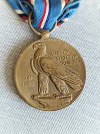 Original amerikansk medalje - ww2