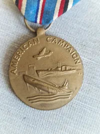 Original amerikansk medalje - ww2