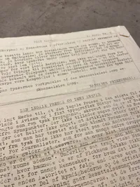 Originalt illegalt  blad - WWII