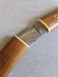 Veludført japansk kniv