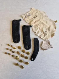 Lot diverse fra dansk CB ww2 uniform