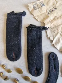 Lot diverse fra dansk CB ww2 uniform