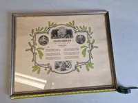 Originalt mindeblad for 9 april 1940 - sjælden - Sendes på egen risiko