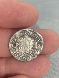 Original 8 skilling sølvmønt år 1630
